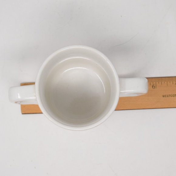 Vintage Hangover Mug Double Handle Pink Elephants Korea 1983 Chadwick Miller Gag - Picture 14 of 14